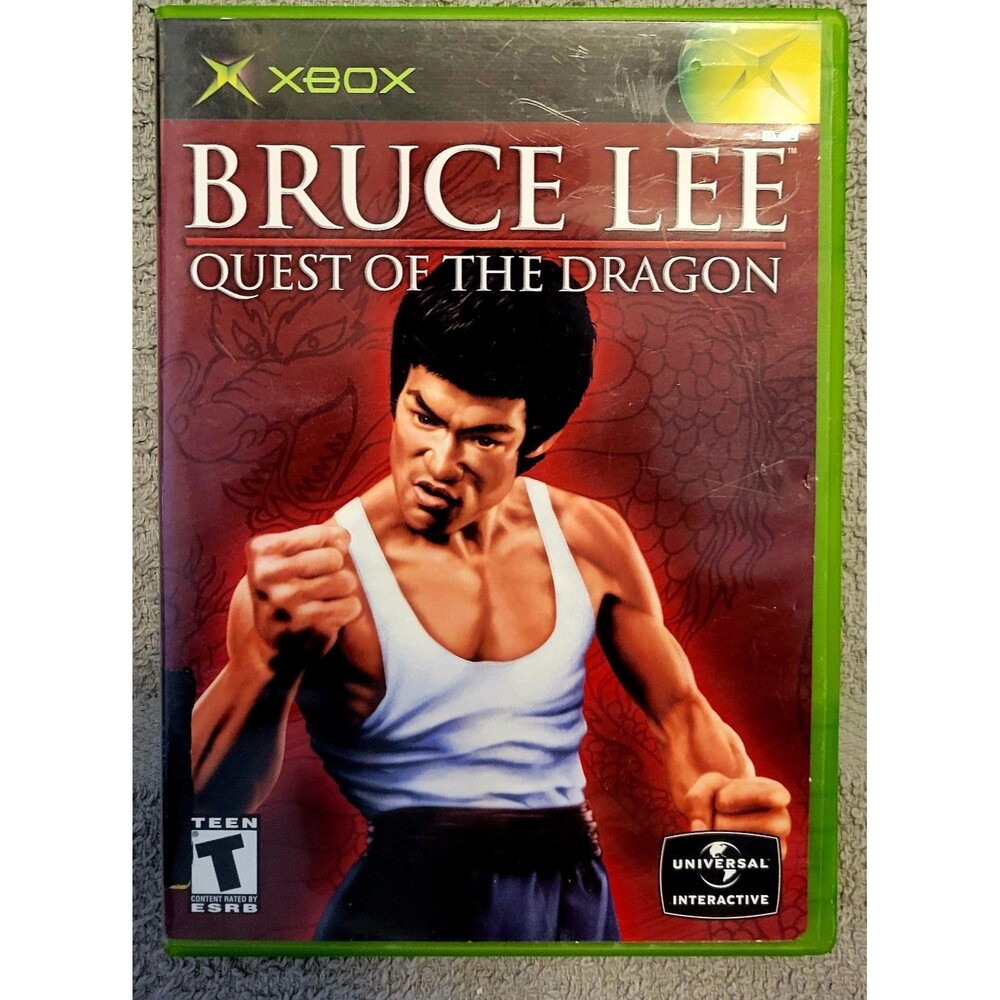 Bruce Lee: Quest of the Dragon (Microsoft OG Xbox, 2002) w/Reg Card/ Tested